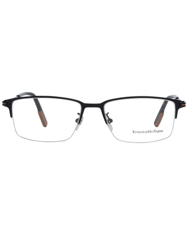 Ermenegildo Zegna Men's Black Optical Frames - One Size